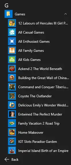 installed unexpected games