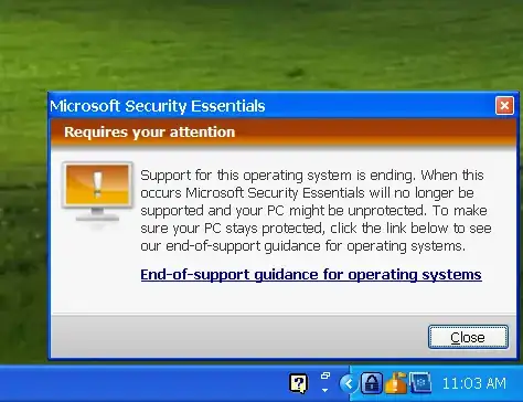 Support ending notification