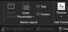 Checkbox in the ribbon