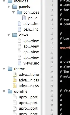 Sidebar/Project Drawer with expanded view