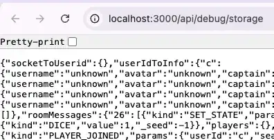 Google Chrome pretty-print