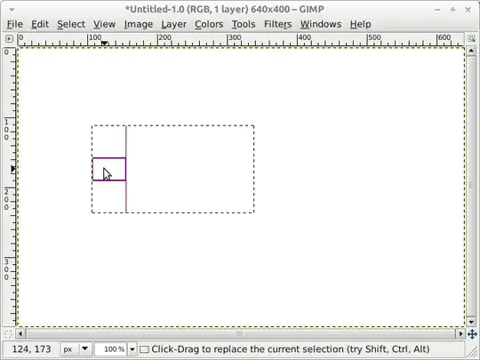 Extend rectangle to the right