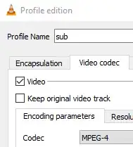 Uncheck 'Keep original video track' dialog