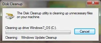 so-called 'clean-up' in progress