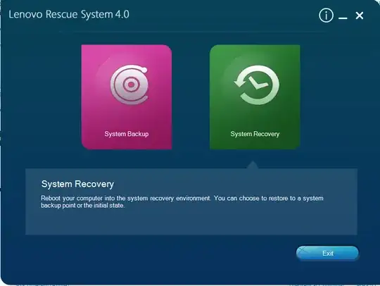 Lenovo Rescue System