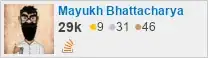 profile for Mayukh Bhattacharya on Stack Exchange, a network of free, community-driven Q&A sites