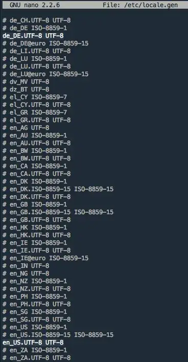 locale.gen