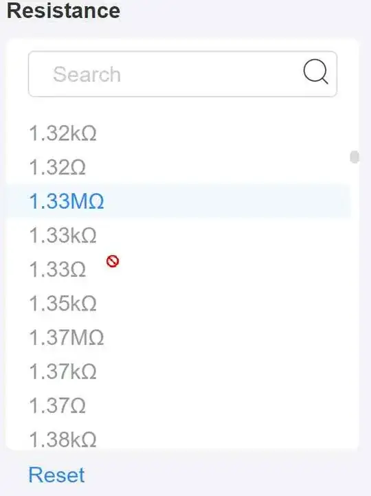 screenshot with "not allowed" cursor, taken magnified for better resolution