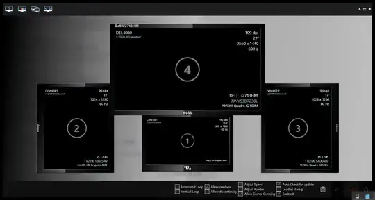 LBM in 4 monitor action