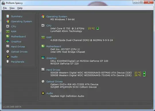 new system configuration