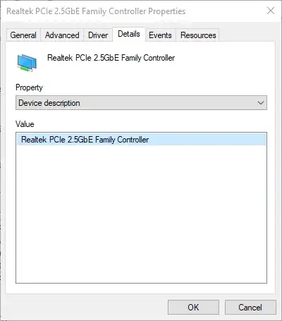 No network adapter power management