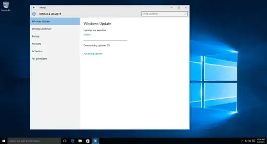 Windows Update Downloading