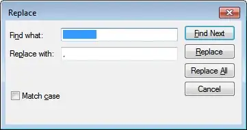 Replace Tabs with commas in Notepad