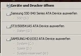 Eject internal harddrives