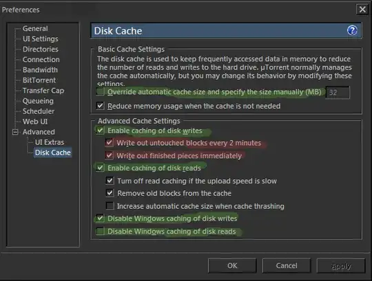 utorrent cache settings