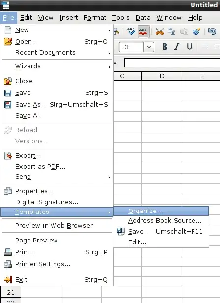 Open Template Organizer