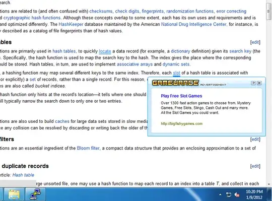 Annoying ads on Wikipedia