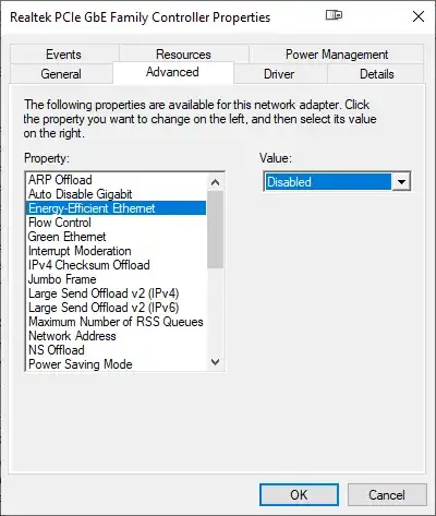 Energy Efficient Ethernet