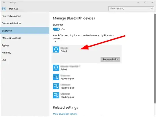 Windows 10 Settings page