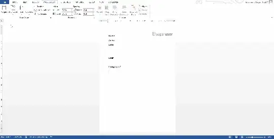 Custom Margins with Section Break Next Page