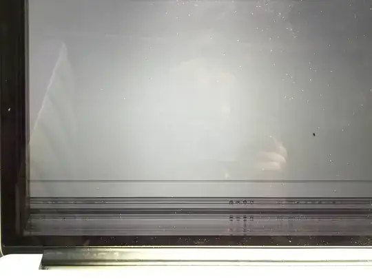 Photo of broken screen