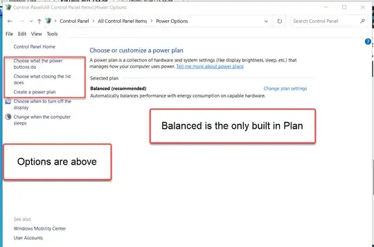 Windows 10 Main Power Plan 