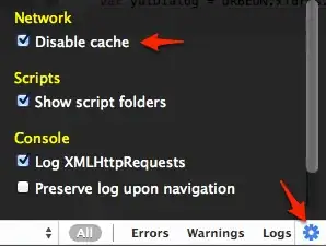 Disable cache in Chrome 15 and up
