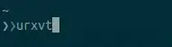 urxvt