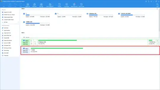 AOMEI Partition Assistant Screenshot