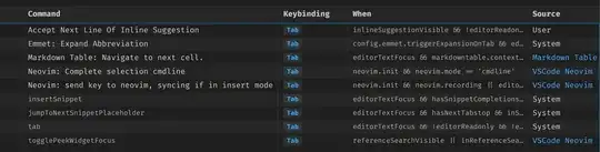 Picture of tab specific settings.json