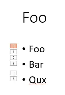 slide with applied animations