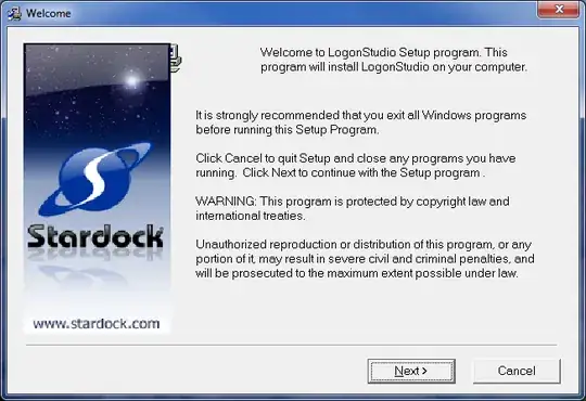 Another improperly scaled application