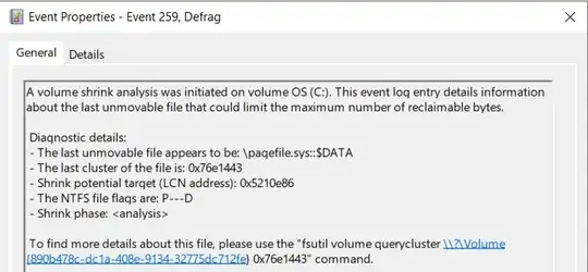 This image is cropped. Click to see the full, original image. Event log ID 259 generated by Windows Disk Management app