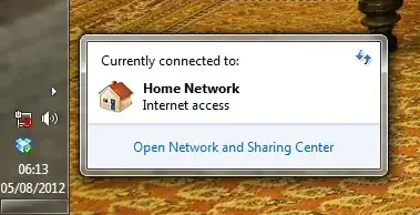 Icon showing no network access
