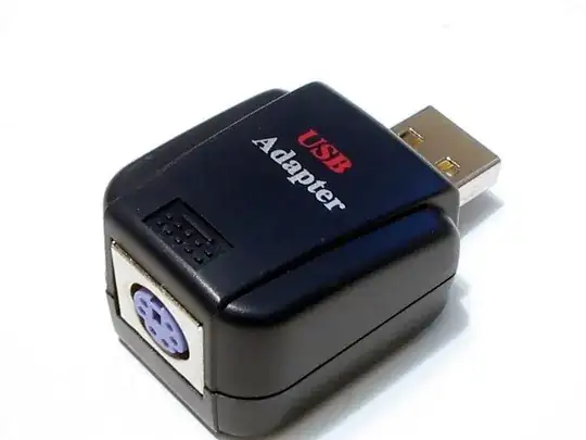 PS/2 to USB adapter