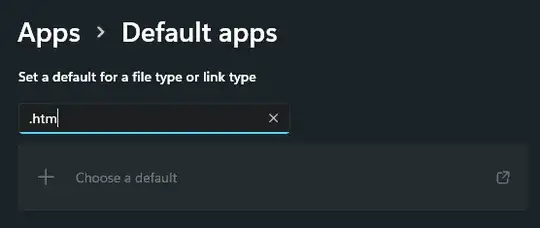Missing the .htm file type defaults