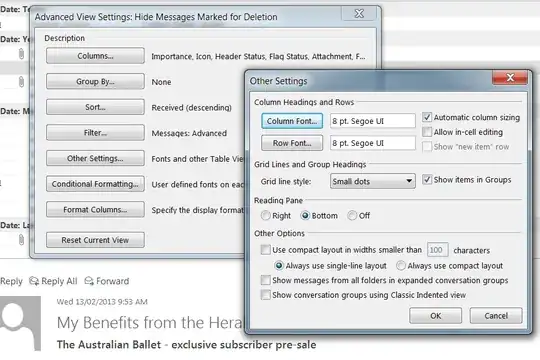 I tried this setting with no effect