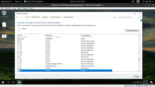 Associating Bat File with .txt Extension