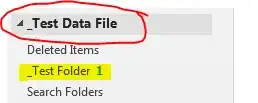 Data file and folder example