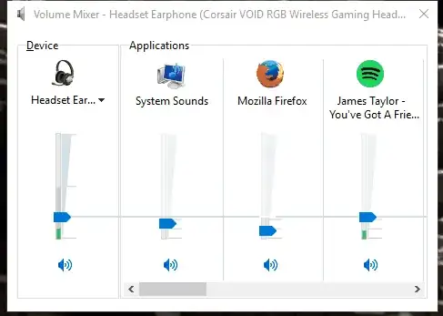 Volume Mixer Animation