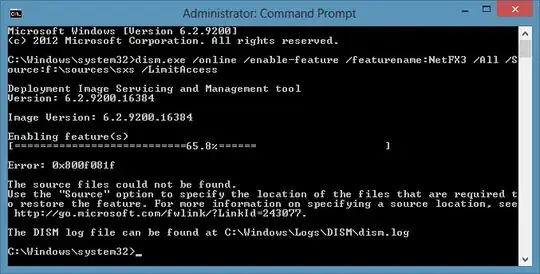 Error: 0x800f081f the source files could not be found