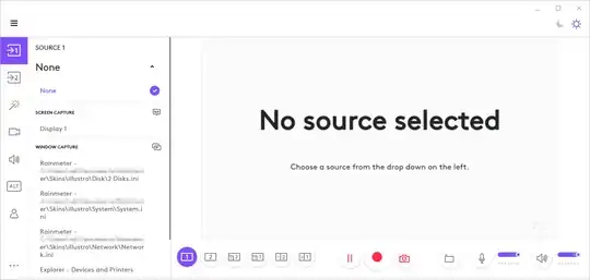 Logitech capture no cam