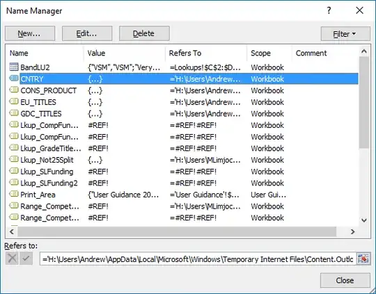 Check Name manager - name does not exist
