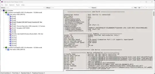USB Device Tree Viewer