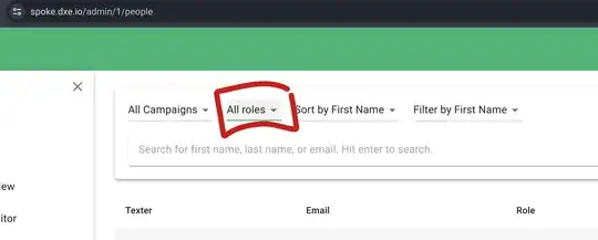 All roles selected - Spoke admin people tab
