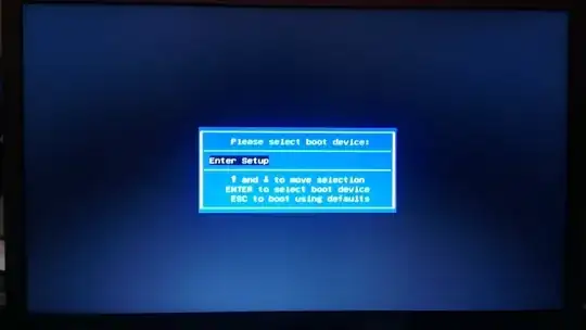 no bootable devices on F10