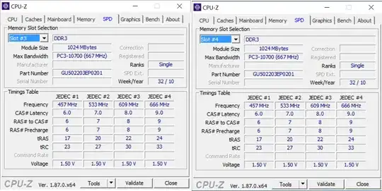 Original Config SPD Tab Slot 3 and 4