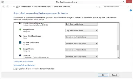 System Tray Customization