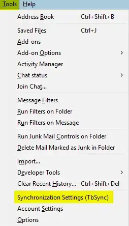 Where to find the menu entry