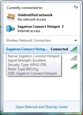 Tooltip of Wireless Network